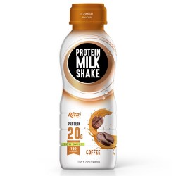 Juice bottles   Protein milk shake with cofee from RITA US
